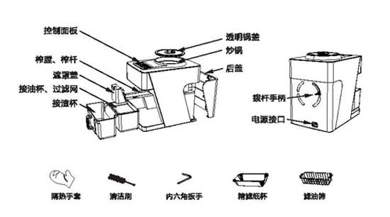 家用榨油機(jī)的組成、清潔、維護(hù)