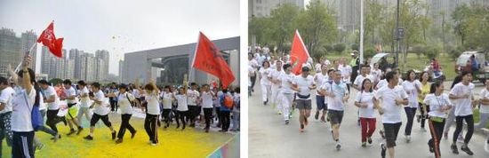 紀(jì)念紅軍長征，嘉寶莉漆公益彩跑撫州舉行