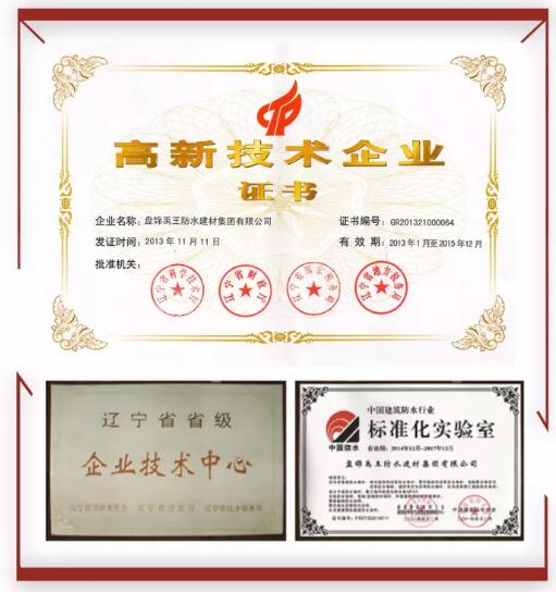 防水材料品牌榮譽|禹王集團(tuán)榮獲中國建材企業(yè)200強(qiáng)等