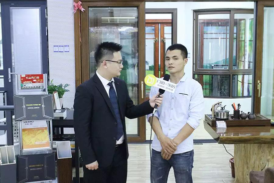卡諾門窗廣東中山旗艦店朱總：不忘初心，以品質(zhì)取勝！