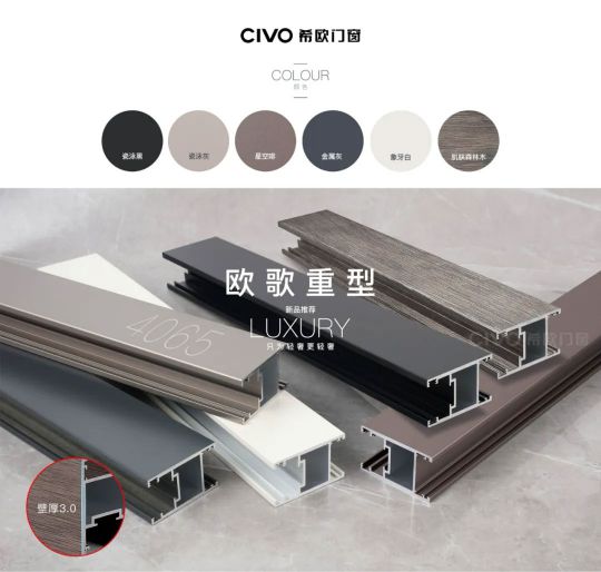 品牌產(chǎn)品|希歐門(mén)窗2020歐歌重型系列驚艷首發(fā)