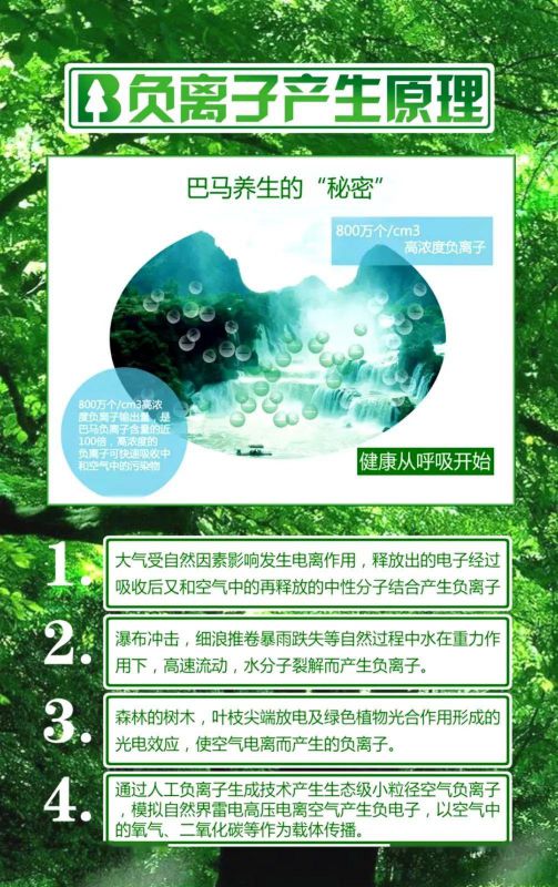 品牌產(chǎn)品|雪寶森林有氧板，有效釋放負氧離子長達15年