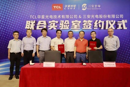 三安光電聯(lián)姻TCL華星，合力開(kāi)發(fā)Micro LED