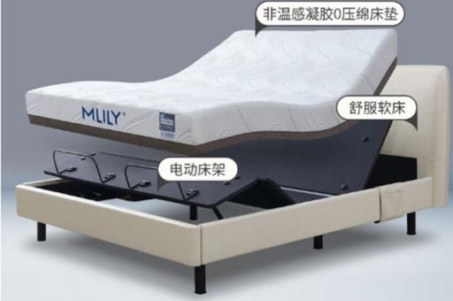 夢(mèng)百合推出全新0壓智能床，開啟全新臥室智能時(shí)代！