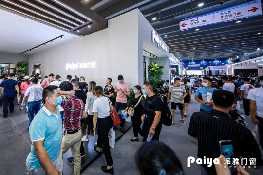 人氣爆棚超震撼!!派雅門窗攜“至臻新品”驚艷建博會(huì)！ 