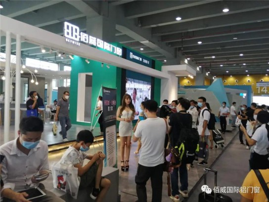 佰威國際門窗驚艷亮相廣州建博會(huì)，獲得無數(shù)點(diǎn)贊