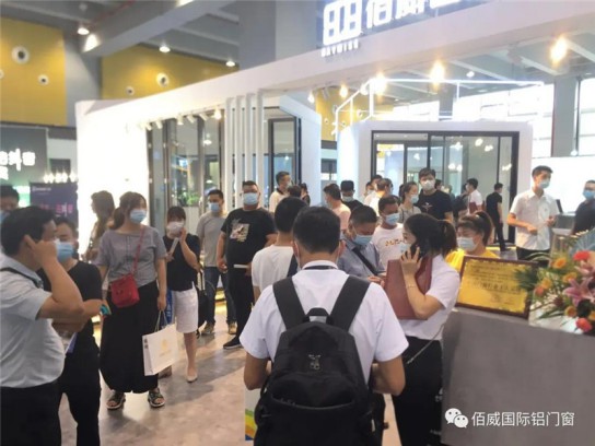 佰威國際門窗驚艷亮相廣州建博會(huì)，獲得無數(shù)點(diǎn)贊