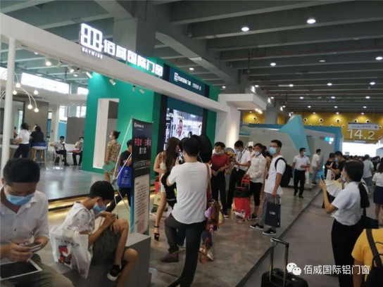 佰威國際門窗驚艷亮相廣州建博會(huì)，獲得無數(shù)點(diǎn)贊