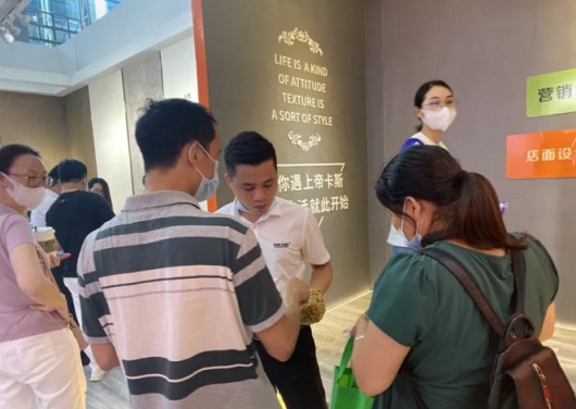 【2020廣州建博會】帝卡斯藝術(shù)漆獨領(lǐng)風(fēng)騷 展館人氣爆棚！