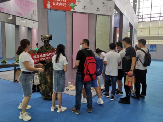 自己去感受吧，涂蘭朵藝術涂料與您相約廣州建博會