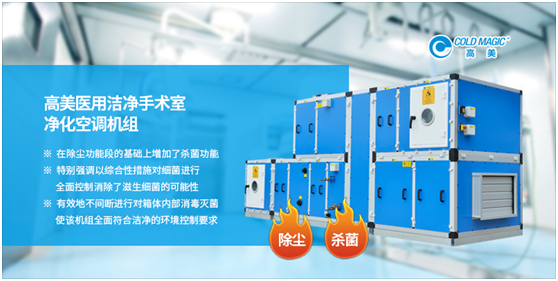 高美醫(yī)用凈化空調(diào)機(jī)組：打造更潔凈、更安心的醫(yī)用空間