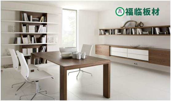 福臨板材定制格調(diào)書柜，滋養(yǎng)“書香女人”很有妙招