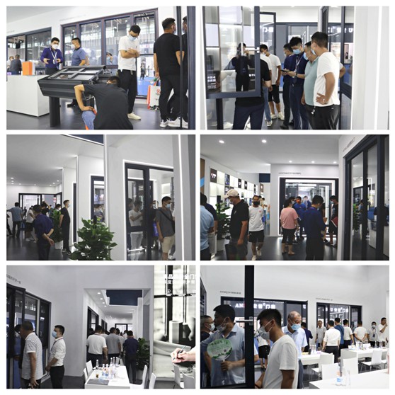 展會(huì)進(jìn)行時(shí)丨皇雅門(mén)窗系統(tǒng)南京移門(mén)展首日盛況，現(xiàn)場(chǎng)直擊!